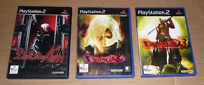 Devil May Cry 1  2 & 3    PS2    Games   PAL  Complete • $65