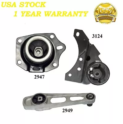$64.14 • Buy 3PCS Motor & Trans Mount Fit 2003-2005 Dodge Neon 2.0L - Auto Trans