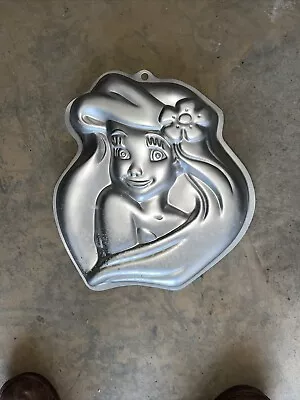 Wilton Disney Princess Ariel Little Mermaid Aluminum Cake Pan  Or Mold  • $11