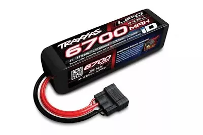 Traxxas 2890X 14.8V LiPo 4S 6700MAH Battery With ID Plug • $259.99