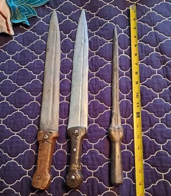 Movie Prop Swords 1950s MGM Studios Stunt Weapons Antiques Vintage  • $149