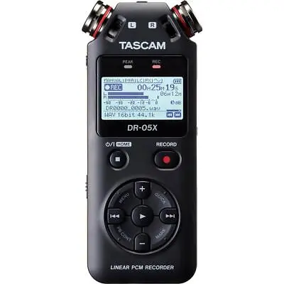 Tascam DR-05X Stereo Handheld Digital-Audio Recorder With USB Audio Interface • $89