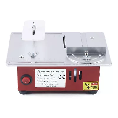 $68.40 • Buy Mini Table Saw Woodworking Lathe DIY Hobby Model Cutting Bench Saw Power Tool 🔥