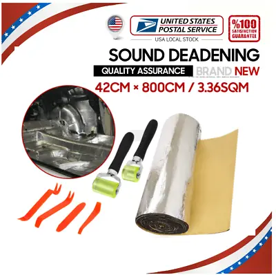 Vehicle-Insulation Heat Shield Soundproof Custom 315 X16 Wide Hood Celling Door • $43.39