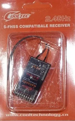 Cooltech RSF08SB 2.4GHz SBUS S-HFS Receiver Brand New 7/8 Channel • $25