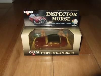 CORGI TOYS INSPECTOR MORSE JAGUAR MK II CAR No 96682 VINTAGE DIECAST BOXED 1993 • £24.99