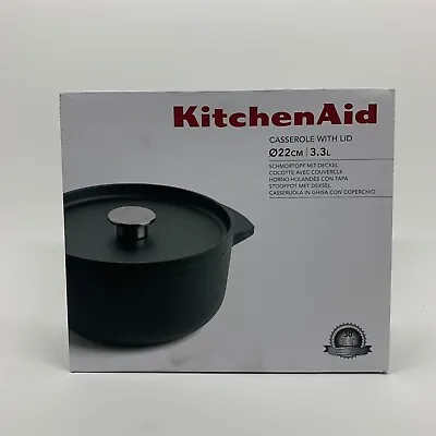 Kitchen Aid Casserole With Lid 22cm 3.3L New In Box • $25