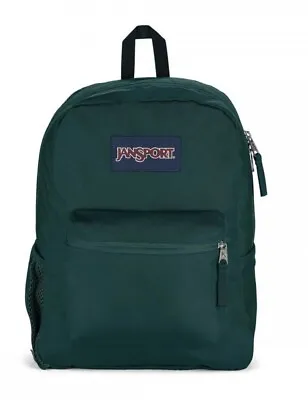 $48.99 • Buy JanSport  Cross Town Backpack Deep Juniper Original***very Popular ***