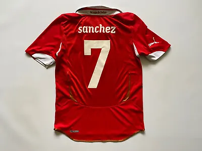 £96 • Buy Chile 2010/2011 Home Football Shirt Jersey Camiseta Maglia Puma #7 Sanchez