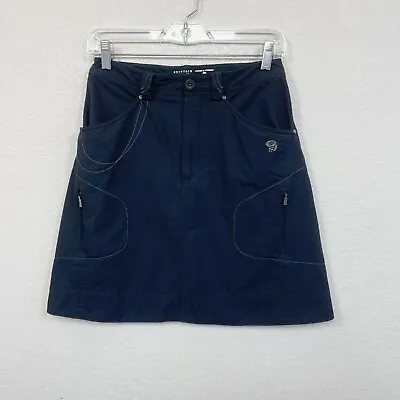 Mountain Hardwear Black Nylon Outdoor Skirt With Pocket Womens Size 2 • $17.36