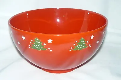 Waechtersbach Christmas Tree Red 9  Mixing Serving Bowl EUC • $12.97