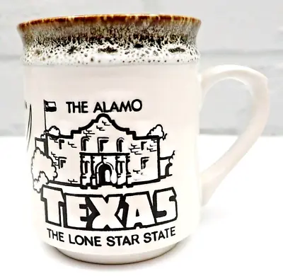 Texas Coffee Mug 3.5” Lone Star State Alamo Longhorn Stadium Vintage • $13.08