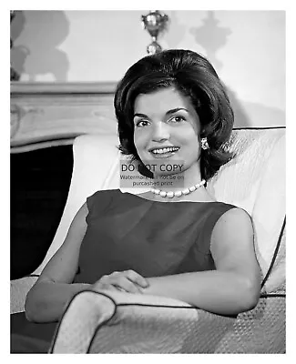 Jackie Kennedy First Lady To John F. Kennedy Jfk 8x10 B&w Photo • $8.49