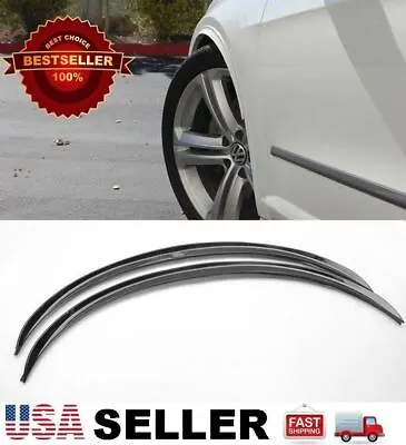 2 X 29  Black Arch Wide Fender Flare Extension Diffuser Protector Lip For Ford • $14.93