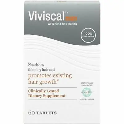 Viviscal Man Advanced Hair Health - 60 Tablets - 30 Day Supply - 10/2025 • $69.75