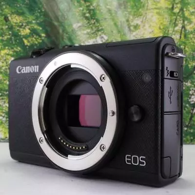 Canon Mireless SLR Camera EOS M200 Body Black • $1064.36