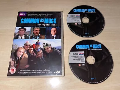 Common As Muck Complete 2nd Second Season Tv Series 2 Two Dvd Edward Woodward • £47.99