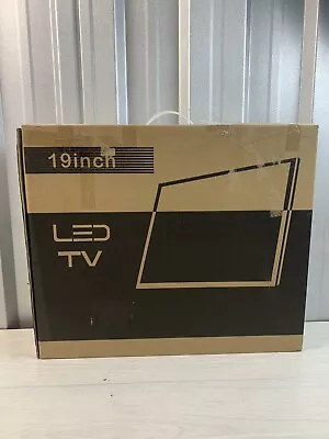 19” Inch 12v Volt TV Caravan Motorhome Remote LED HDMI USB DVB-T2 Wide Angle VW • £109.99