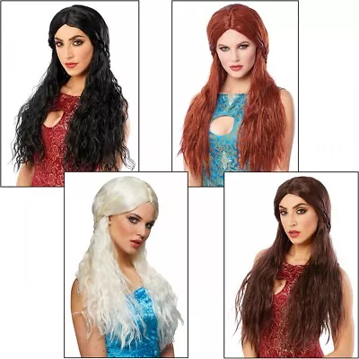 Renaissance Wigs Adult Medieval Halloween Fancy Dress • $15.16