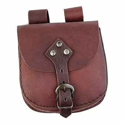 PU Leather Belt Pouch Vintage Style Waist Pouch For Performance Adults Stage • £16.85