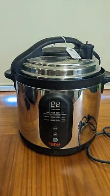 Tefal Pressure Cooker Stainless Steel Tested Working Free Post M • $159
