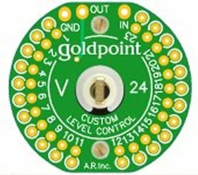 Goldpoint Blank Quad Stepped Attenuator Potentiometer V24c-4  • $191