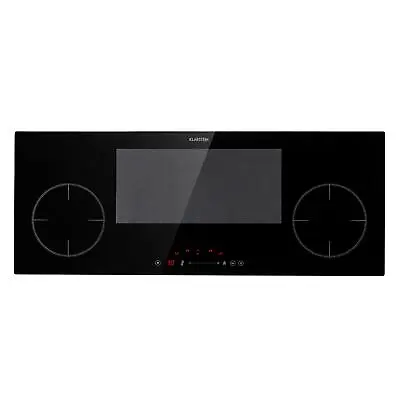 Induction Hob 90 Cm 5 Ring Electric Induction Range Cooker Black Glass Ceramic • £823.32