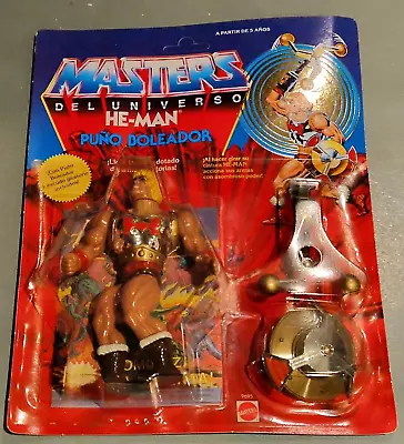 Motu Thunder Punch Vintage He-man Mint On Card Unpunched 1985 • $255