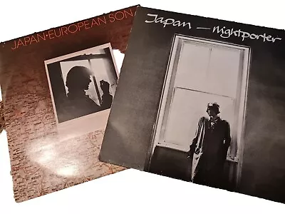 Bundle Japan ‎- Nightporter & European Son (12”) Vinyl  David Sylvian VG+/VG+ • £14.50