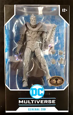 DC Multiverse General Zod DC Rebirth Platinum Chase Figure McFarlane Toys • $54.90