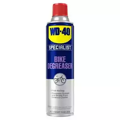 WD-40 Bike Degreaser Specialist Bike Chain Gear Cleaner Fast Acting Spray 10oz✅ • $12.48