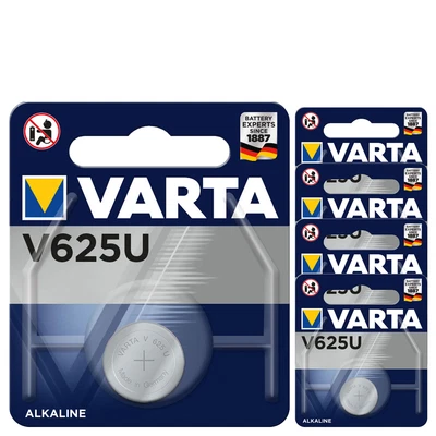 £4.49 • Buy LR09 Batteries Varta V625U PX625A 1.5V Alkaline X 5 Pack Long Expiry