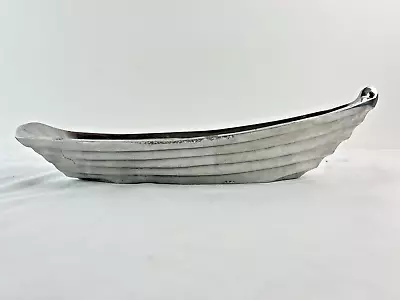 Mariposa Medium Dory Boat Server Two-Sectioned Sand-Cast Aluminum ~16  • $55.20