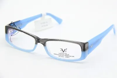 New Versace 1969 Vintage Llv1022 C2 Transparent Blue  Authentic Eyeglasses 51-15 • $52.51