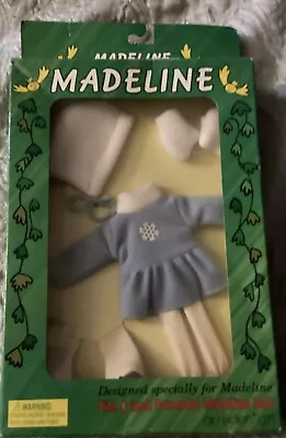 Madeline Doll Clothing - Winter Fun (Snowflake Dress Ice Skate) Eden 1998.MINT. • $25.55