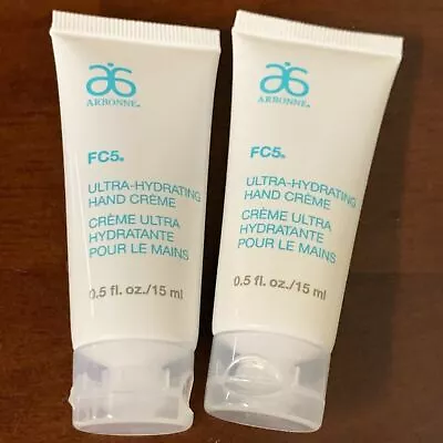 $12.95 • Buy ARBONNE FC5 Ultra Hydrating Hand Creme Cream 1 Oz 2X 0.5 Lotion Discontinued