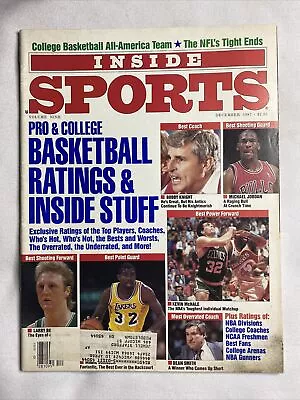 1987 December Sports Magazine Best Shooting Guard Michael Jordan (MH871) • $25.99