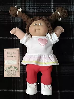 Original And Rare 1985 Cabbage Patch Doll With Birth Certificate (no Box) • $25