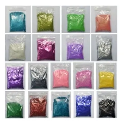 Glitter 100g - Choose Colour - Nail Art - Wine Glass - Arts And Crafts • £3.50