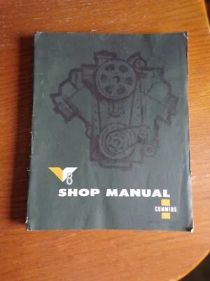 1962 Cummins V8 Series Engines Shop Manual V8-350 & VT8-430 • $12.99