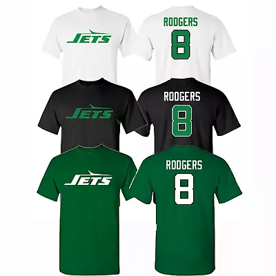 New York  Jets Aaron Rodgers Number 8 Shirt • $19.99