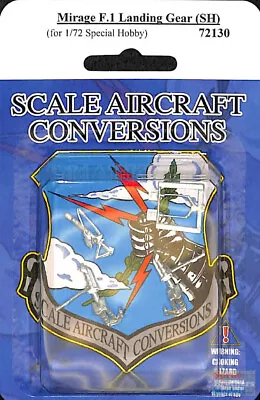 SAC72130 1:72 Scale Aircraft Conversions - Mirage F.1 Landing Gear (SPH Kit) • $19.84