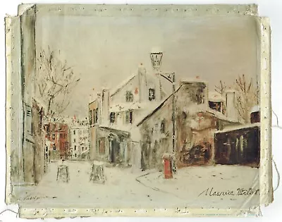 Print Montmartre Maurice Utrillo • $12.45
