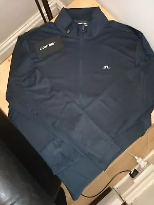 £57 • Buy J Lindeberg LUKE Half Zip Mid Layer   Top, New Size Large,,, 