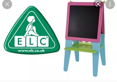 £30 • Buy Childrens Wooden Double-sided Easel By ELC In Excellent Condition.