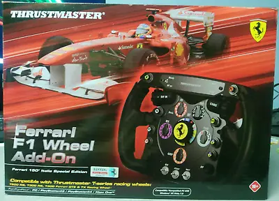 THRUSTMASTER - Ferrari F1 Wheel Add-On For PC / PS3 / PS4 / XBOX One • $139.99