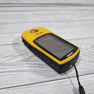 £70 • Buy GARMIN ETrex Personal Navigator Yellow 12 Channel Handheld GPS ZZ2 With Charger