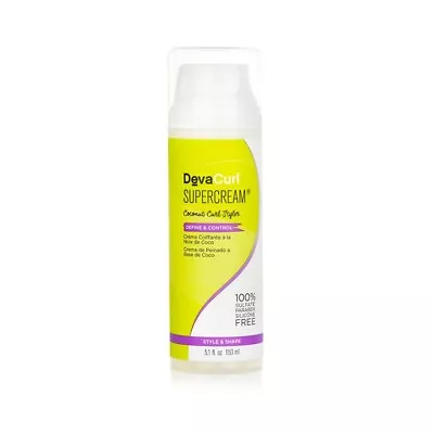 DevaCurl SuperCream (Coconut Curl Styler - Define & Control) 150ml Mens Hair • $56.45