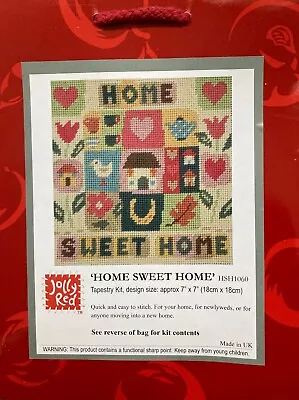 Jolly Red   Home Sweet Home  Tapestry Kit New Unopened  • £14.54