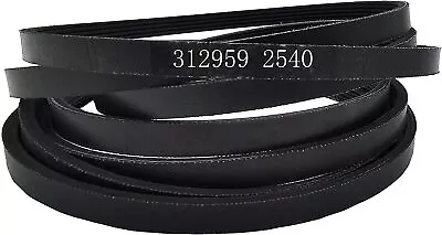 312959 Dryer Drum Belt For Maytag Y312959 LB234 NEW 100 5 Rib 4 Groove - 2-PACK • $18.34